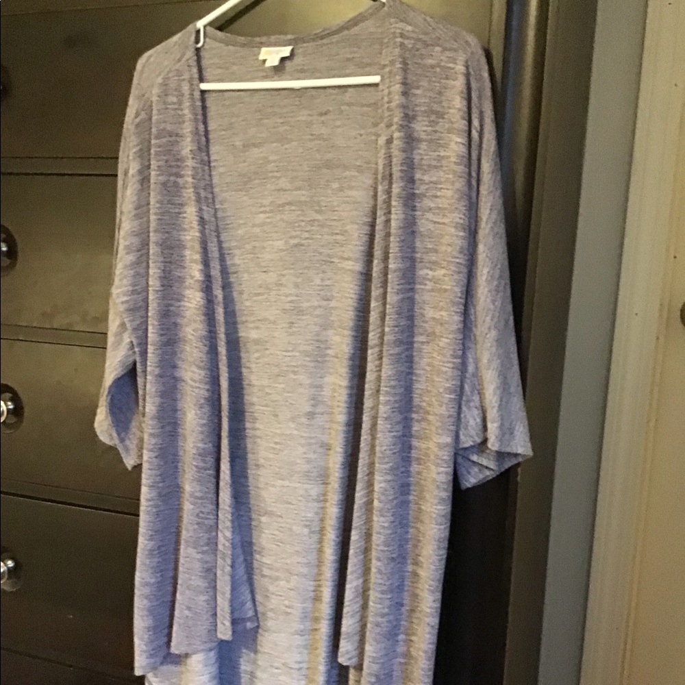 Lularoe Lindsay purple kimono cardigan
